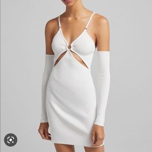 Bershka arm warmer dress
